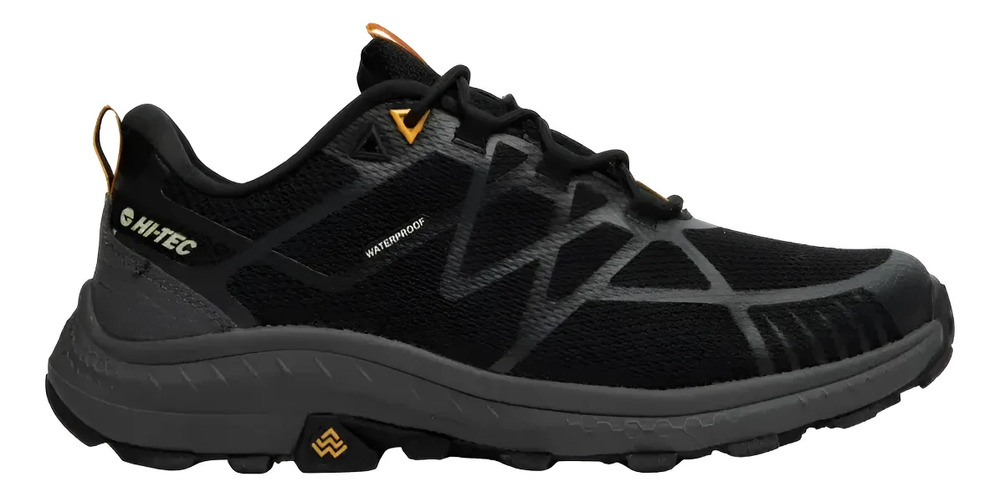 Tenis Senderismo Hi-tec Aww Mauna Hiker Negro Hombre Ch80104 - Image 2