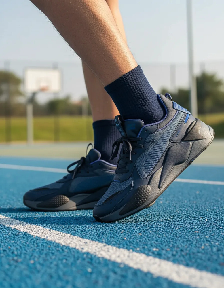 Tenis Puma Unisex Rs X Latin Punk Azul Casual /v