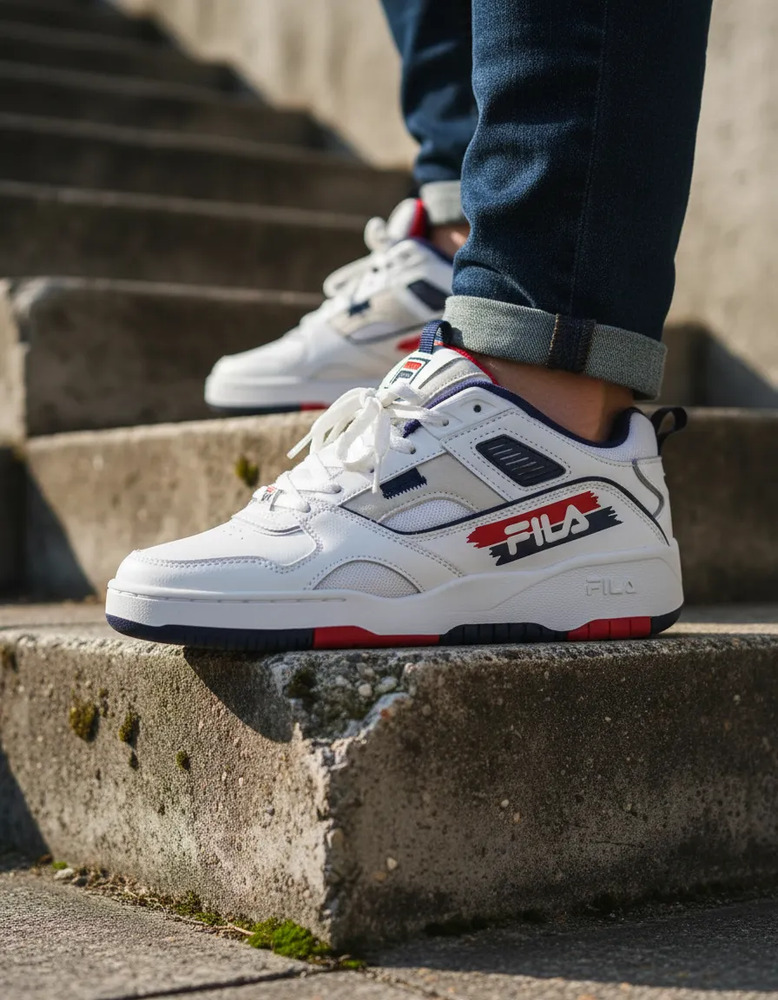 Tenis Fila Corda Blanco Unisex 1tm01832_125 Original /v