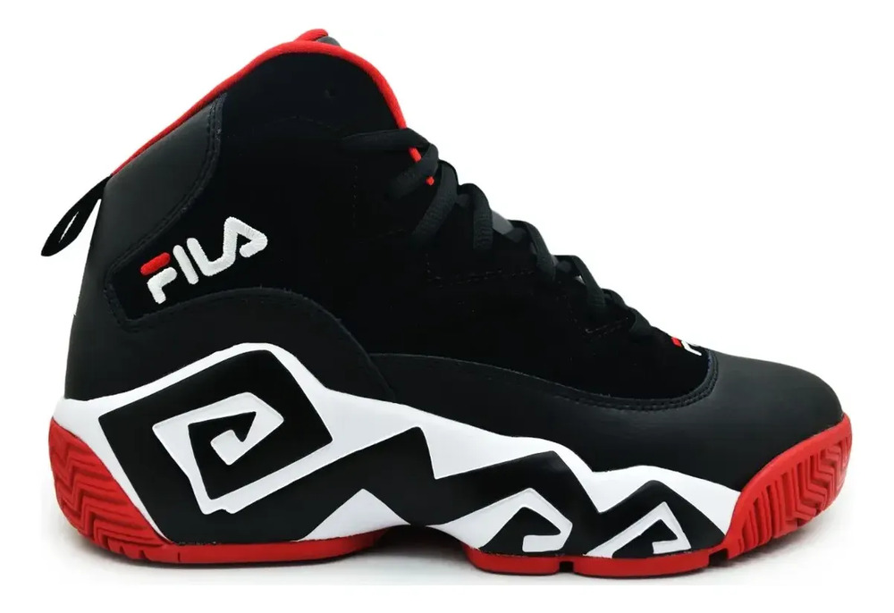 Tenis Fila Mb Rojo/negro Para Unisex Basquetbol /v - Imagen 2