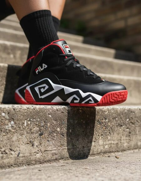 Tenis Fila Mb Rojo/negro Para Unisex Basquetbol /v