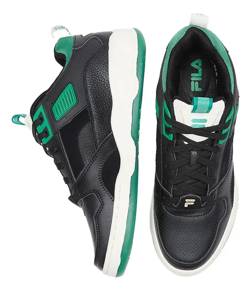 Tenis Fila Corda 180r Negro Unisex 1tm02029_017 Original /v - Image 4
