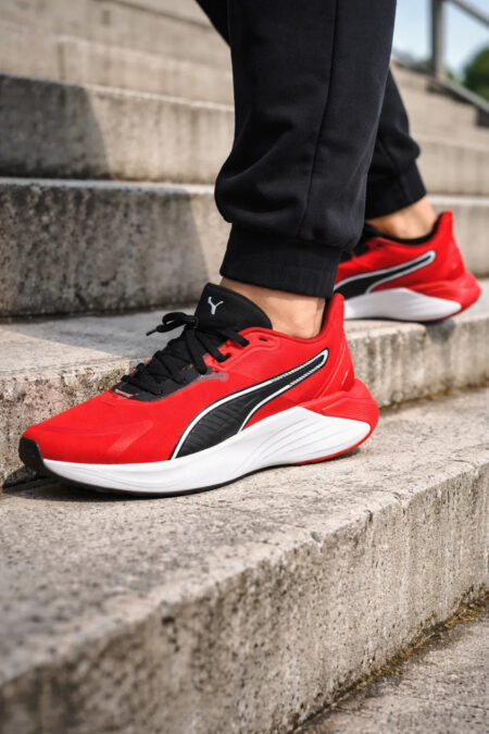 Tenis Puma Hombre Pwr Hybrid Trent Rojo Trainning 31028203/v