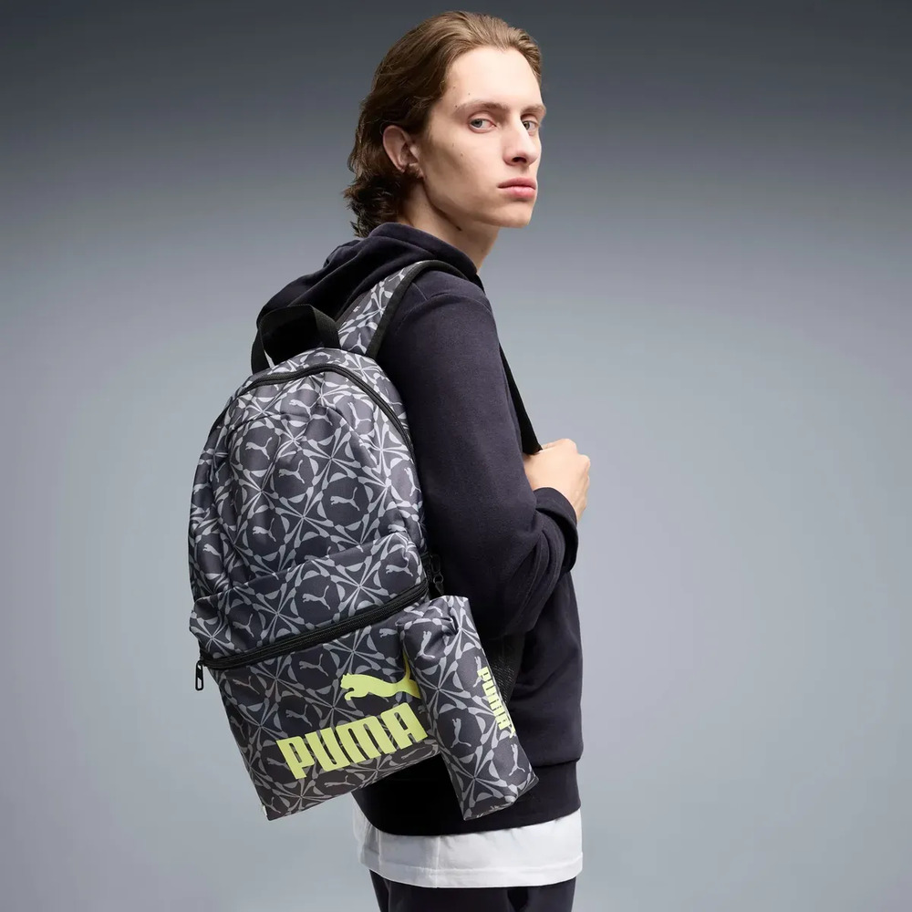 Mochila Puma Set Moody Gray Smokey /v Gray Smokey Liso - Imagen 5