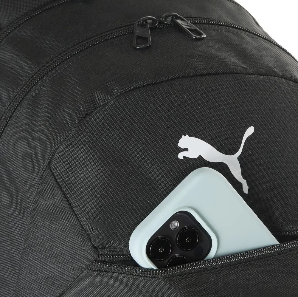 Mochila Entrenamiento Puma 091801 01 Negro /v Negro Liso - Imagen 6