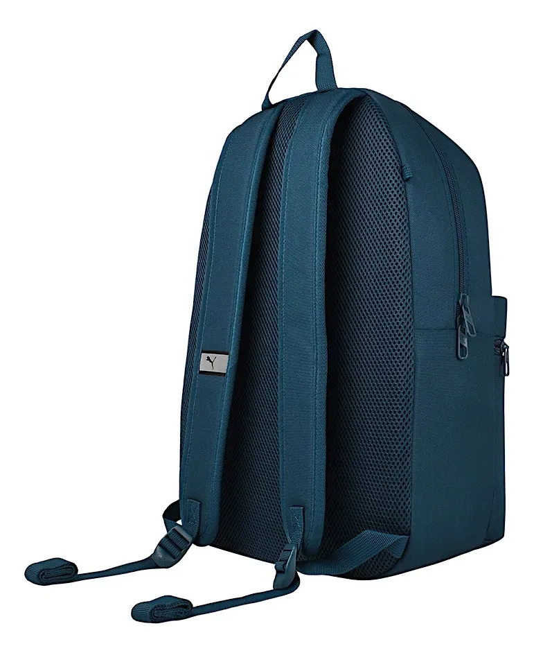 Mochila Puma Unisex 9219041 Textil Azul /v Azul Petróleo Liso - Imagen 6