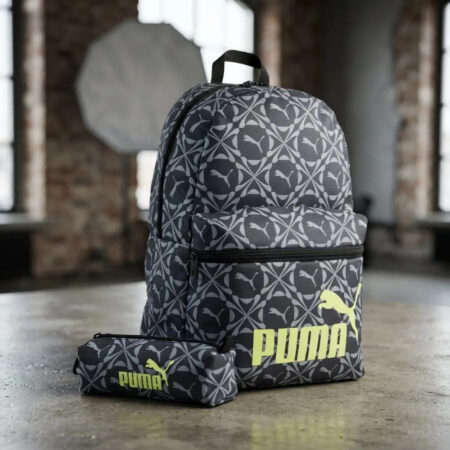 Mochila Puma Set Moody Gray Smokey /v Gray Smokey Liso